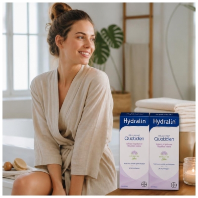 Hydralin Gel Detergente Quotidiano Set di 2 x 400 ml -30
