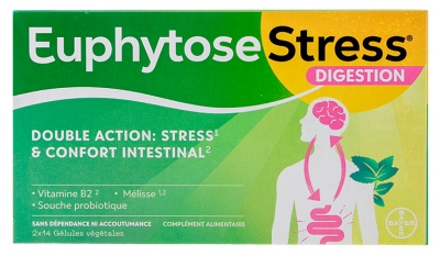 Bayer Euphytose Stres Digestie 28 Capsule Vegetale