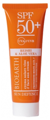 Bioearth Crème Solaire Visage SPF50+ 50 ml