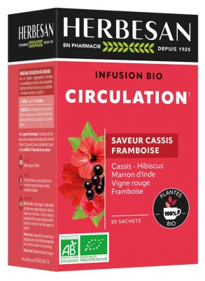 Herbesan Infusion Circulation Bio 20 Påsar