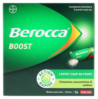 Berocca Boost 14 Sticks - Taste: Cola