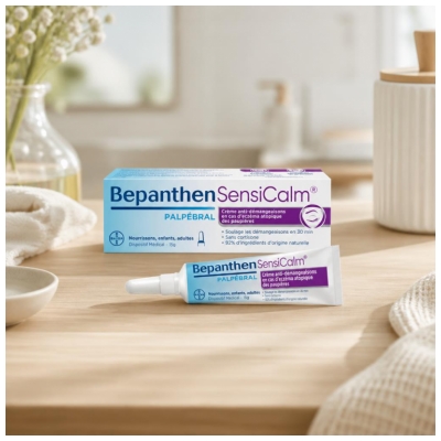 Bepanthen Sensicalm Ooglidcrème tegen jeuk bij atopisch eczeem van de oogleden 15 g