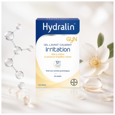 Hydralin Gyn Gel Lavant Calmant Irritation Equilibre Intime 100 ml