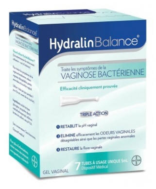 Hydralin Balance Vaginalinis Gelis 7 Mėgintuvėliai x 5 ml