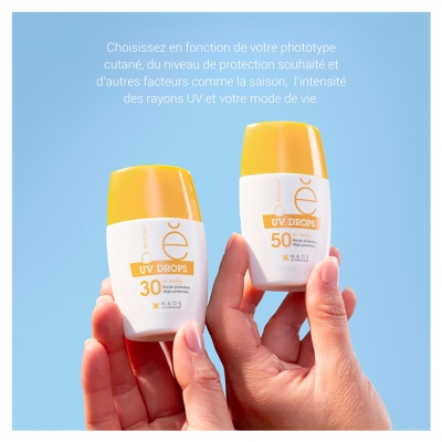 Etat Pur UV Drops Fluide Minéral Visage SPF50 30 g