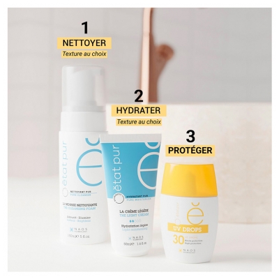 Etat Pur UV Drops Fluide Minéral Visage SPF30 30 g