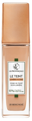 La Provençale Bio Le Fond de Teint Lumière 30 ml - Tint: 25 Vaaleanpunainen Beige