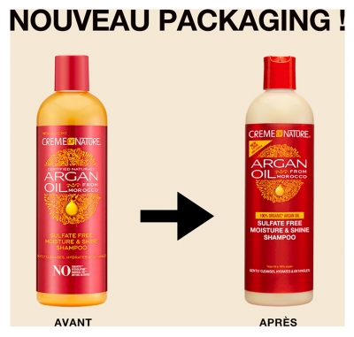 Creme of Nature Shampooing Sans Sulfates Argan