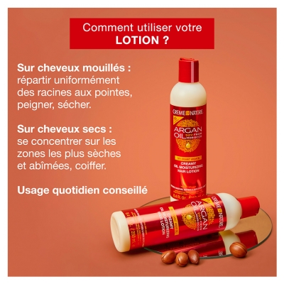 Creme of Nature Lotion Hydratante Argan