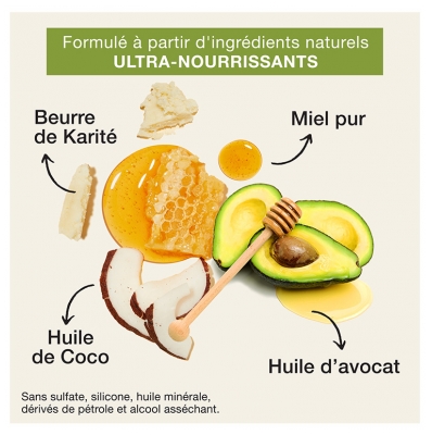 Creme of Nature Crème Coiffante Pure Honey Hair Food Avocado Creme of Nature 326ml