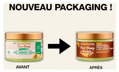 Creme of Nature Crème Coiffante Pure Honey Hair Food Avocado Creme of Nature 326ml