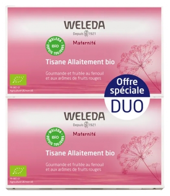 Weleda Tisana Maternità Allattamento Frutti Rossi Biologici 2 x 20 Bustine