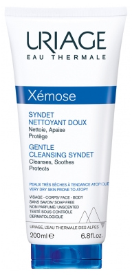 Uriage Xémose Syndet Maigs attīrošais līdzeklis 200 ml
