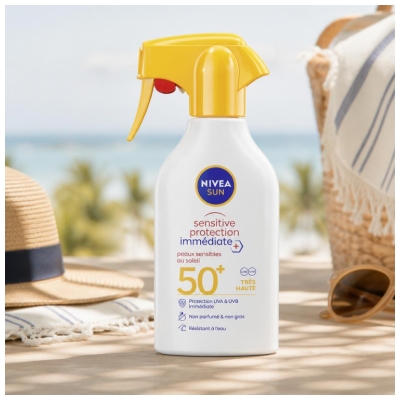 Nivea Sun Sensitive Immediate Protection SPF50+ Spray 270 ml