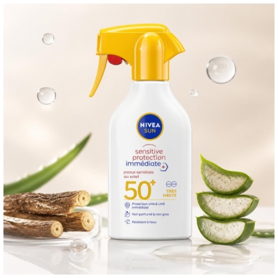 Nivea Sun Sensitive Immediate Protection SPF50+ Spray 270 ml