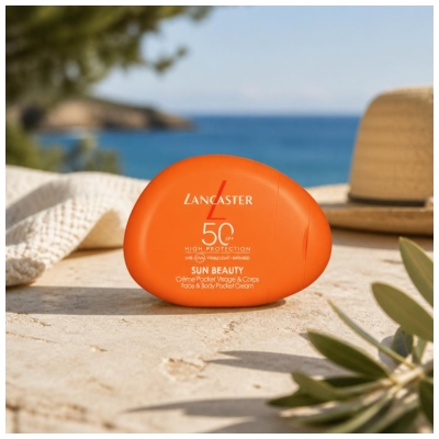 Lancaster Sun Beauty Crème Pocket Visage & Corps SPF50 30 ml