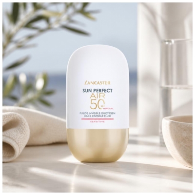 Lancaster Sun Perfect Air Fluide Invisible Quotidien Sensitive Mineral SPF50 40 ml
