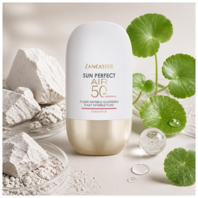 Lancaster Sun Perfect Air Fluide Invisible Quotidien Sensitive Mineral SPF50 40 ml