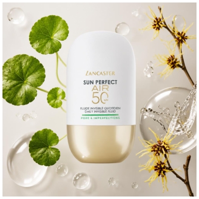 Lancaster Sun Perfect Air Fluide Invisible Quotidien Pore & Imperfections SPF50 40 ml