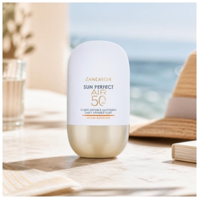 Lancaster Sun Perfect Air Fluide Invisible Quotidien Glow Booster SPF50 40 ml