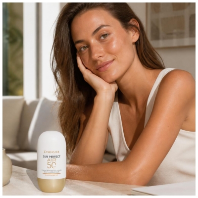 Lancaster Sun Perfect Air Fluide Invisible Quotidien Glow Booster SPF50 40 ml