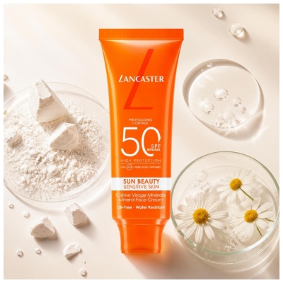 Lancaster Sun Beauty Crème Visage Minérale SPF50 50 g