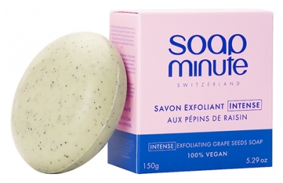 BODY' minute Intensiv eksfolierende vindruekerne-sæbe Soap Minute