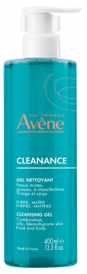 Avène Cleanance Tīrošais Gēls 400 ml