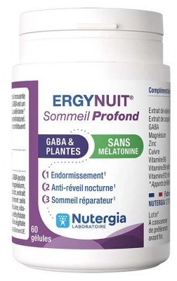 Nutergia Ergynuit Sommeil Profond 60 Gélules