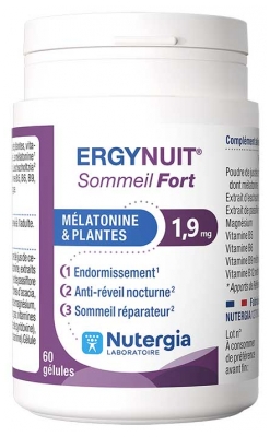 Nutergia Ergynuit Sommeil Fort 60 Gélules