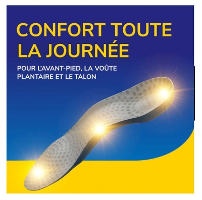Scholl Semelles Tri-Comfort Easy-to-Fit Femme 1 Paire