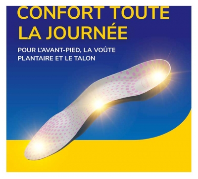 Scholl Semelles Tri-Comfort Easy-to-Fit Homme 1 Paire