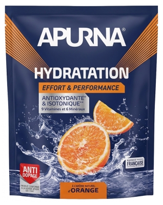 Apurna Hydratation Effort & Performance 1,5 Kg - Goût : Orange
