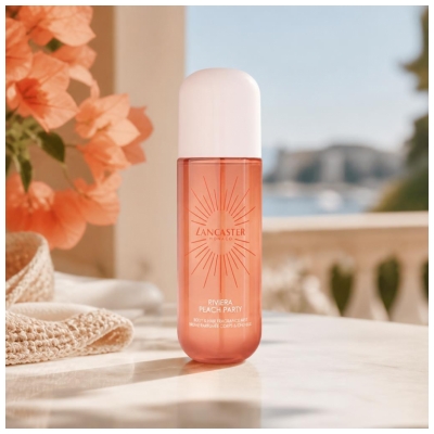 Lancaster Riviera Peach Party Névoa Perfumada Corpo & Cabelo 236 ml