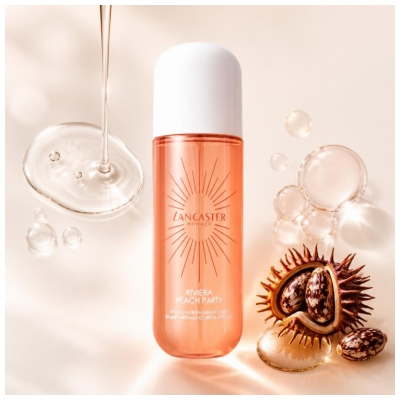 Lancaster Riviera Peach Party Névoa Perfumada Corpo & Cabelo 236 ml