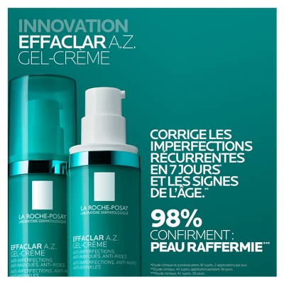 La Roche-Posay Effaclar A.Z. Gel-Crème Anti-Imperfections 40 ml