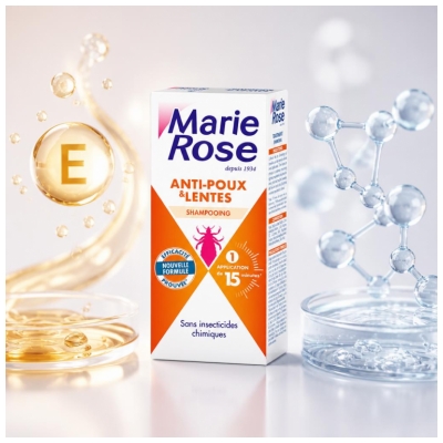Marie Rose Anti-Poux et Lentes Shampoing 125 ml