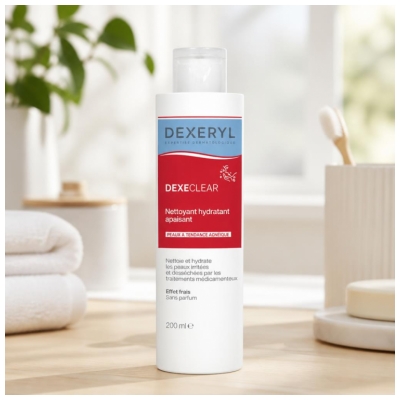 Dexeryl Dexeclear Nettoyant Hydratant Apaisant 200 ml