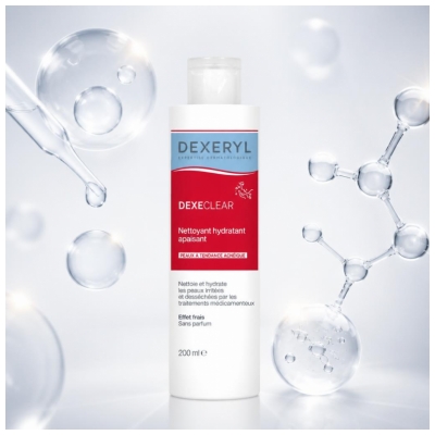 Dexeryl Dexeclear Nettoyant Hydratant Apaisant 200 ml
