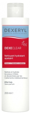Pierre Fabre Health Care Dexeryl Dexeclear Fugtgivende Beroligende Rensemiddel 200 ml