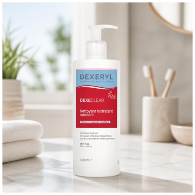 Dexeryl Dexeclear Nettoyant Hydratant Apaisant 400 ml