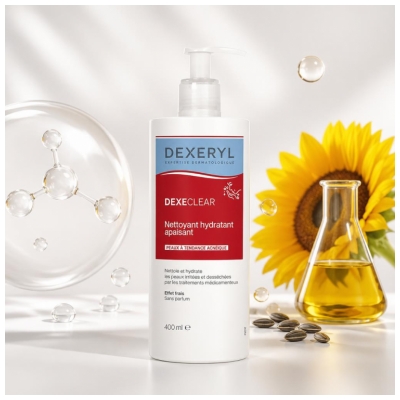 Dexeryl Dexeclear Nettoyant Hydratant Apaisant 400 ml