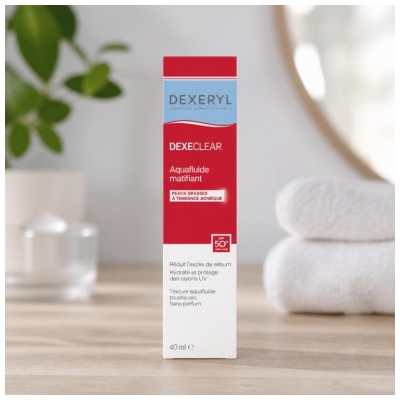 Dexeryl Dexeclear Aquafluide Matifiant SPF50+ 40 ml