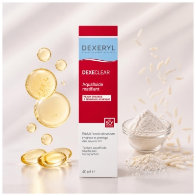 Pierre Fabre Health Care Dexeryl Dexeclear Aquafluide Matifying SPF50+ 40 ml