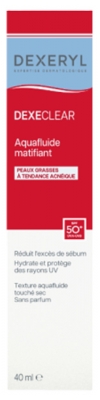 Dexeryl Dexeclear Aquafluide Matifiant SPF50+ 40 ml