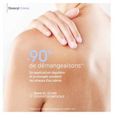 Dexeryl Crème Traitement des Sécheresses Cutanées 500 g