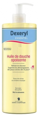 Pierre Fabre Health Care Dexeryl Essentiel Raminamoji Dušo Aliejus 500 ml