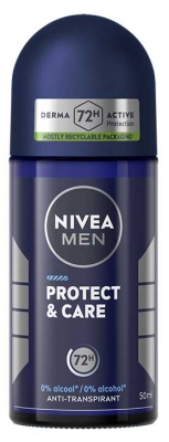 Nivea Men Protect & Care Antiperspirant Deodorant 48H Roll-On 50 ml