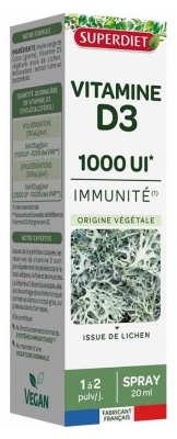 Super Diet Vitamina D3 1000 IU Spray 20 ml