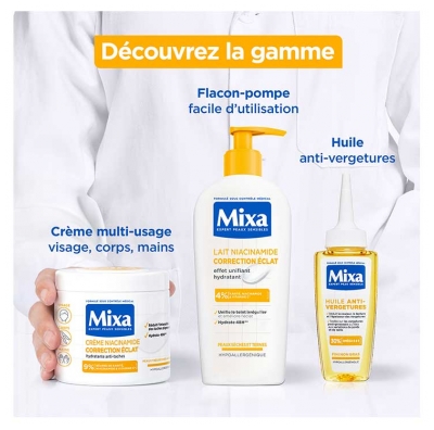 Mixa Crème Hydratante Niacinamide Correction Éclat 400 ml